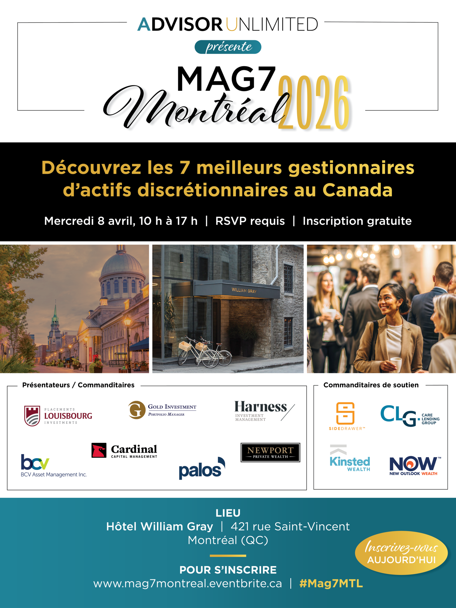 MAG7 Montreal 2026 - presented by Advisor Unlimited